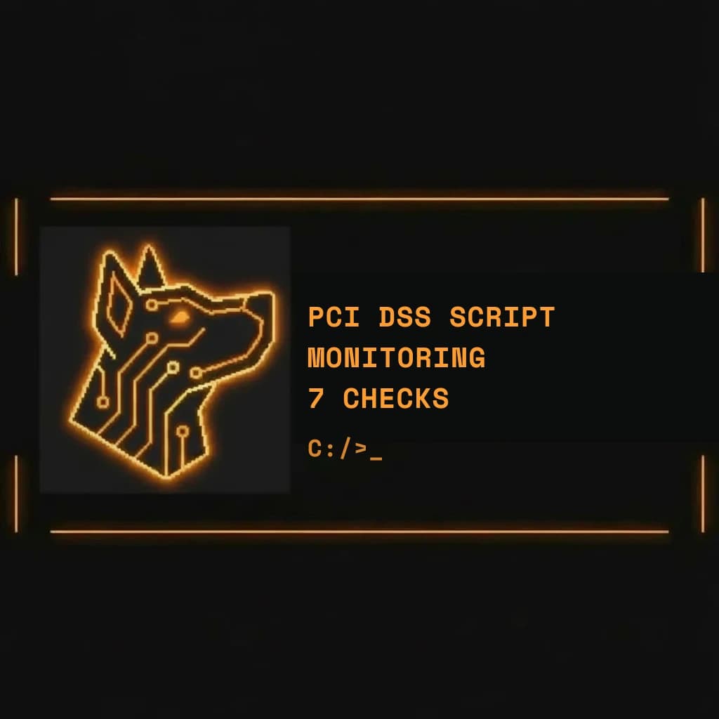 PCI DSS script monitoring module release by DygDog